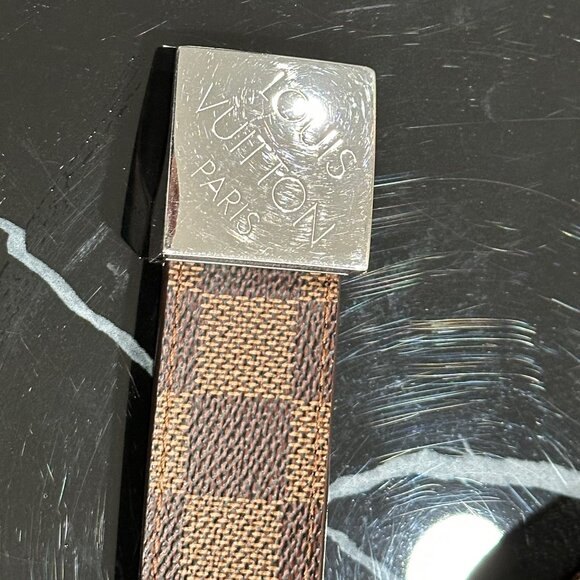 Louis Vuitton Damier Ceinture Carre Belt 85cm 33.5" M6803 LV - Picture 2 of 10